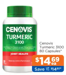 Good Price Pharmacy Cenovis Turmeric 3100 offer