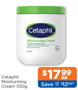 Good Price Pharmacy Cetaphil Moisturising Cream offer