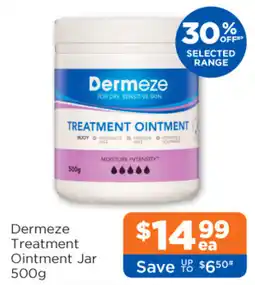 Good Price Pharmacy Dermeze Treatment Ointment Jar offer