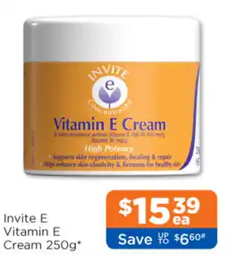 Good Price Pharmacy Invite E Vitamin E Cream offer