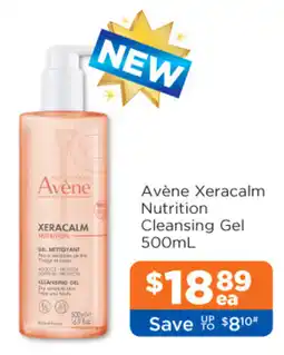 Good Price Pharmacy Avène Xeracalm Nutrition Cleansing Gel offer