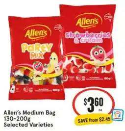 IGA Allen's Medium Bag Selected Varieties offer