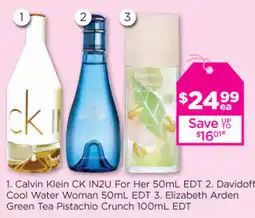 Good Price Pharmacy Calvin Klein CK IN2U For Her offer