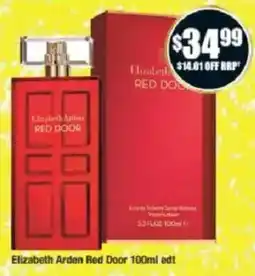 Chemist Warehouse Elizabeth Arden Red Door offer