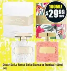Chemist Warehouse Oscar De La Renta Bella Blanca or Tropical offer