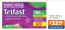 Good Price Pharmacy Telfast 180mg offer