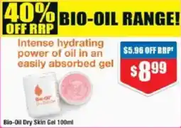 Chemist Warehouse Bio-Oil Dry Skin Gel offer