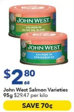 Ritchies John West Salmon offer