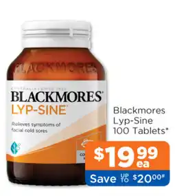 Good Price Pharmacy Blackmores Lyp-Sine offer