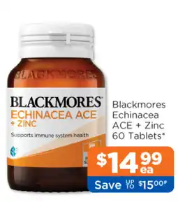 Good Price Pharmacy Blackmores Echinacea ACE + Zinc offer