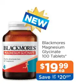 Good Price Pharmacy Blackmores Magnesium Glycinate offer