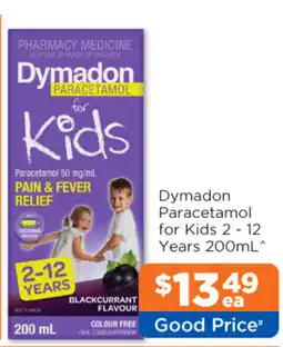 Good Price Pharmacy Dymadon Paracetamol for Kids offer