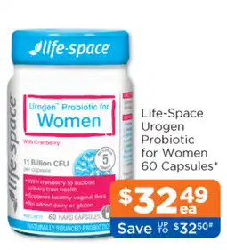 Good Price Pharmacy Life-Space Urogen Probiotic for Women offer