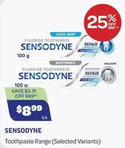 Health Save Sensodyne Toothpaste Range offer