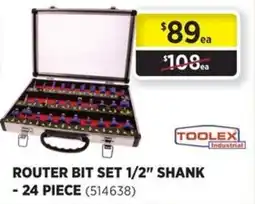 Gasweld Tool Centre Router Bit Set 1/2" Shank offer