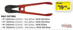 Gasweld Tool Centre Bolt Cutters Toolex Industrial offer