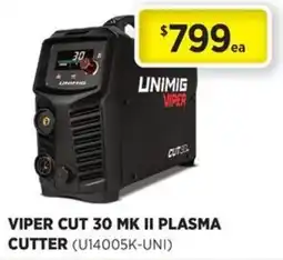 Gasweld Tool Centre Unimig Viper Cut 30 Mk II Plasma Cutter offer