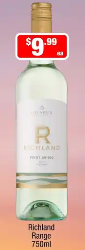 Liquor Stax Calabria Richland Pinot Grigio offer