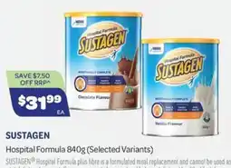 Health Save Sustagen Hospital Formula offer