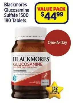 Star Discount Chemist Blackmores Glucosamine Sulfate 1500 One-A-Day offer
