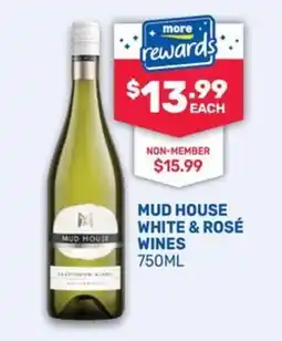 Bottlemart Mud House White & Rosé Wines offer