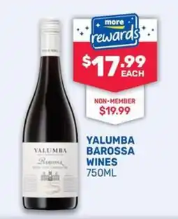 Bottlemart Yalumba Barossa Wines offer