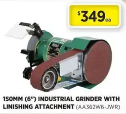 Gasweld Tool Centre 150MM (6") Industrial Grinder With Finishing Attachment offer