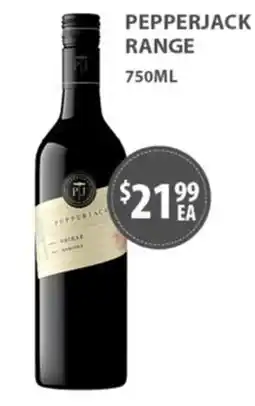Star Liquor Pepperjack Shiraz offer