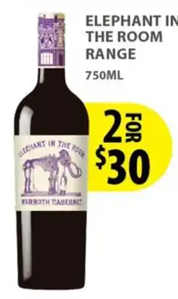 Star Liquor Elephant in the Room Warroth Cabernet offer