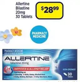 Star Discount Chemist Allertine Bilastine 20mg offer