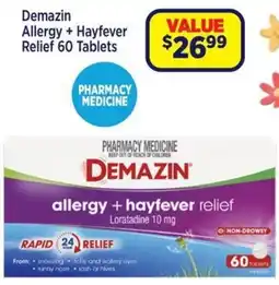 Star Discount Chemist Demazin Allergy + Hayfever Relief offer