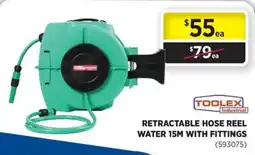 Gasweld Tool Centre Toolex Industrial Retractable Hose Reel Water 15M With Fittings offer