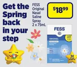 Star Discount Chemist FESS Original Nasal Saline Spray offer