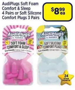 Star Discount Chemist AudiPlugs Soft Foam Comfort & Sleep offer