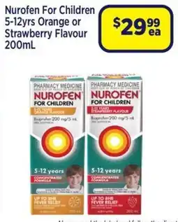 Star Discount Chemist Nurofen For Children offer