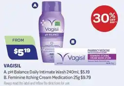 Health Save Vagisil pH Balance Daily Intimate Wash offer