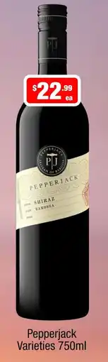 Liquor Stax Pepperjack Varieties offer
