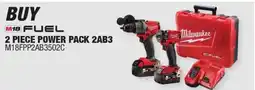 Gasweld Tool Centre M18 FUEL 2 PIECE POWER PACK 2AB3 offer