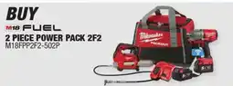 Gasweld Tool Centre M18 FUEL 2 PIECE POWER PACK 2F2 offer