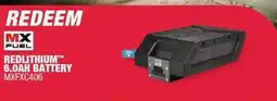 Gasweld Tool Centre MX FUEL RedLithium 6.0AH Battery offer