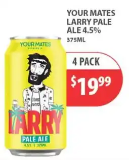 Star Liquor Your Mates Larry Pale Ale offer