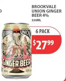 Star Liquor Brookvale Union Alcoholic Ginger Beer offer