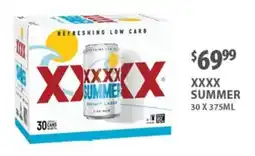 Star Liquor XXXX Summer offer