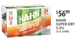 Star Liquor Hahn Super Dry Low Carb offer