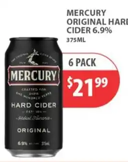 Star Liquor Mercury Original Hard Cider offer