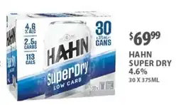 Star Liquor Hahn Super Dry Low Carb offer