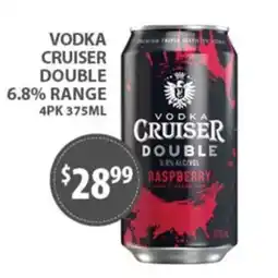 Star Liquor Vodka Cruiser Double offer