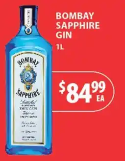 Star Liquor Bombay Sapphire Gin offer