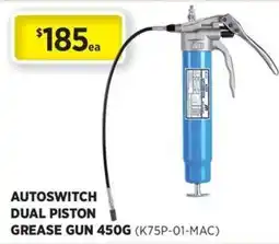Gasweld Tool Centre Autoswitch Dual Piston Grease Gun 450G offer