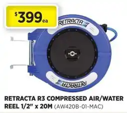 Gasweld Tool Centre Retracta R3 Compressed Air/Water Reel offer